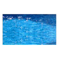 Swimming Pool business cards