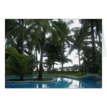 Swimming pool card