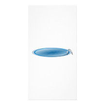 Swimming Pool Customized Photo Card