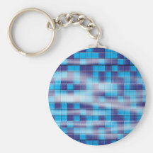 Swimming Pool Mosaic Keychains