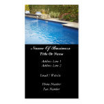 Swimming Pools Business Card