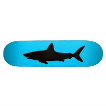 Swimming Shark Skateboard Decks