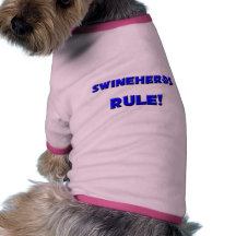 Swineherds Rule! Dog Tee Shirt