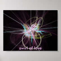 swirl, swirl of love print