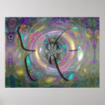 Swirling Butterfly Dreams Print