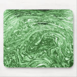Swirling Water in Green Mouse Pad