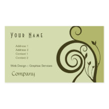 Swirls Business Card