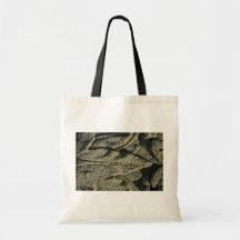 Swirly Textured Concrete Tote Bag