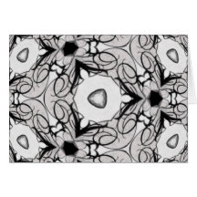 Swirly Wings Greeting Cards