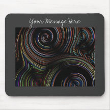 Swirlz ~ customisable! mousepads
