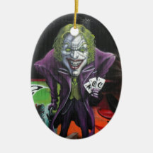 Swiss graffiti christmas tree ornament