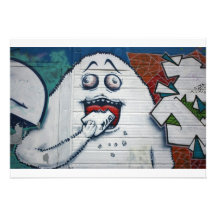 Swiss Graffiti Personalized Announcement