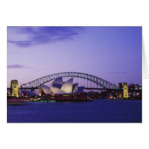 Sydney Opera House and Harbour, New South 2 Cards