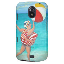 Sylvia at the Beach Galaxy Nexus Case
