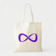 Symbol Unendlichkeit infinity Leinentaschen