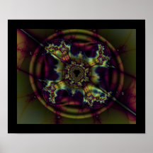 symmetic gasoline puddle poster