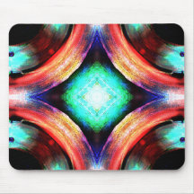 Symmetry of Colours Mouse Pad