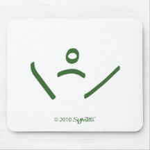 SymTell Green Vulnerable Symbol Mousemats