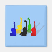 Synchronised swimming Synchronised swimmers Magnets
