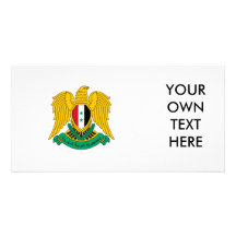 Syria. Coat of Arms Picture Card