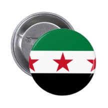 syria opposition pinback button
