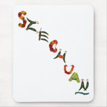 Szechuan Chilli Peppers Mousemat