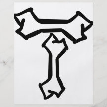 t-bone icon custom flyer