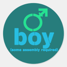 T-Boy Assembly Stickers
