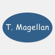 T. Magellan Sticker