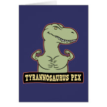 T-Pex Greeting Cards