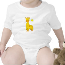 T-Shirt Kid's Tots Baby "Sunny Giraffe" Boys