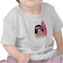 T-Shirt Kid's Tots "Come on Surfs Up" Girl 2
