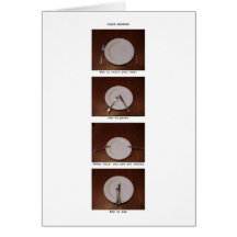 Table manners cards
