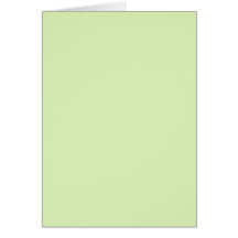 Table Number Card