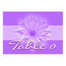 Table numbering cards - customisable template business card templates