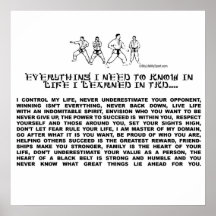 TAEKWONDO POSTERS