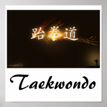 Taekwondo Print