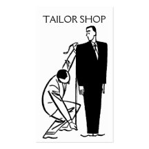 Tailor Alterations, Tailoring, Seamstress Business Cards