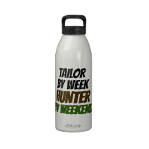 Tailor by Week Hunter by Weekend Water Bottle