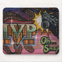 Taiwanese graffiti, Taipei, Taiwan Mousepad