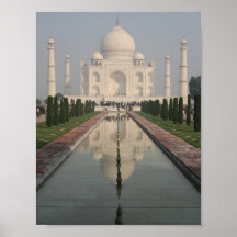 Taj Mahal, Agra, India Poster