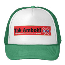 'TAK NAK BN' campaign hat 3