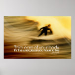 Take Care of Your Body Motivational Poster