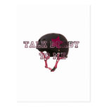 Talk Derby To Me Postcards