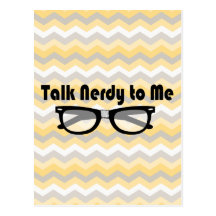 Talk Nerdy To Me Postcards