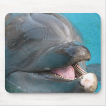Talkative Dolphin Mouse Pad