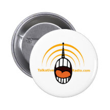 Talkative Radio Pin