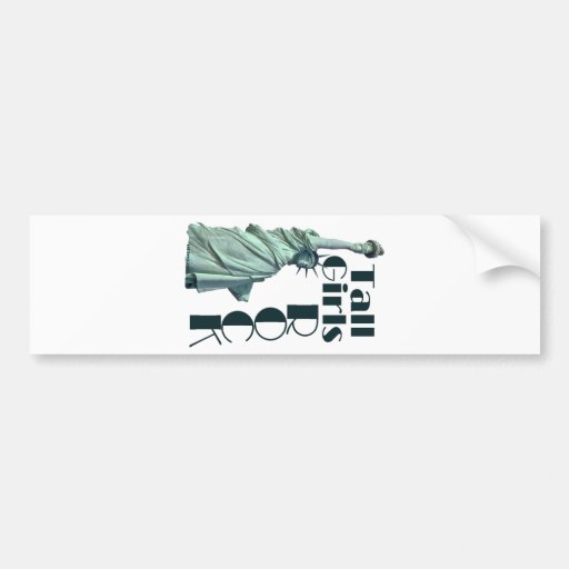Tall Girls ROCK Bumper Sticker