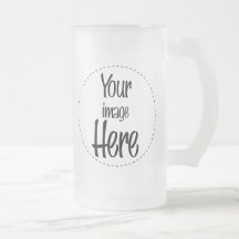 Tall Glass Stein - Customised Coffee Mug