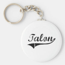 Talon Classic Style Name Keychain